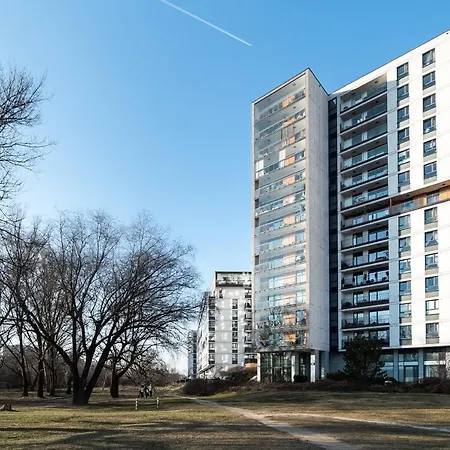 Apartament View Of The City Skyline Warszawa