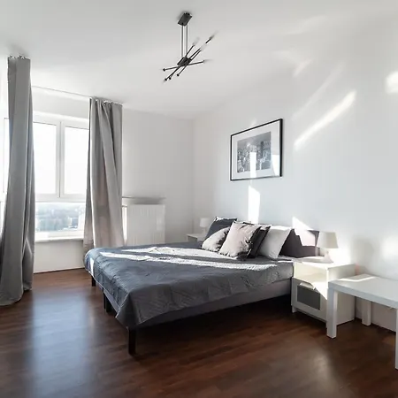 Apartamento View Of The City Skyline Varsovia