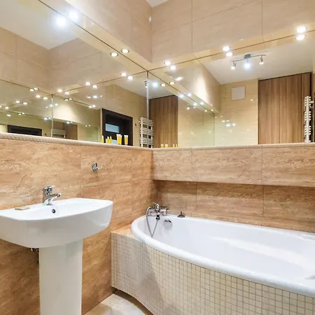 Apartamento View Of The City Skyline Varsovia